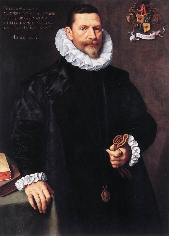 POURBUS, Frans the Younger Portrait of Petrus Ricardus zg oil painting picture